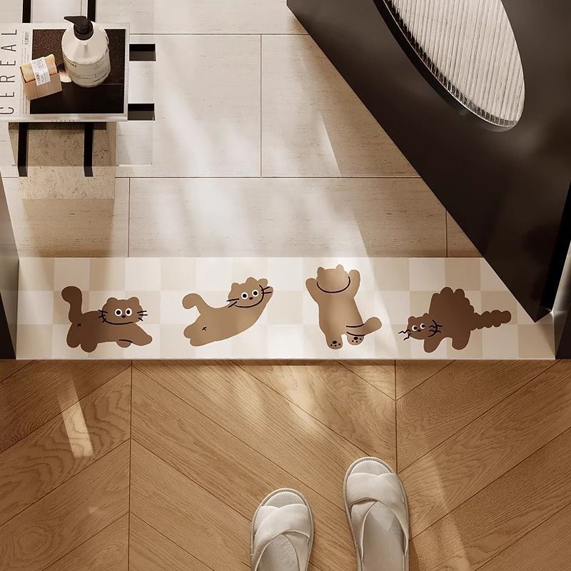 Playful Cat-Themed Door Mat | High & Bury