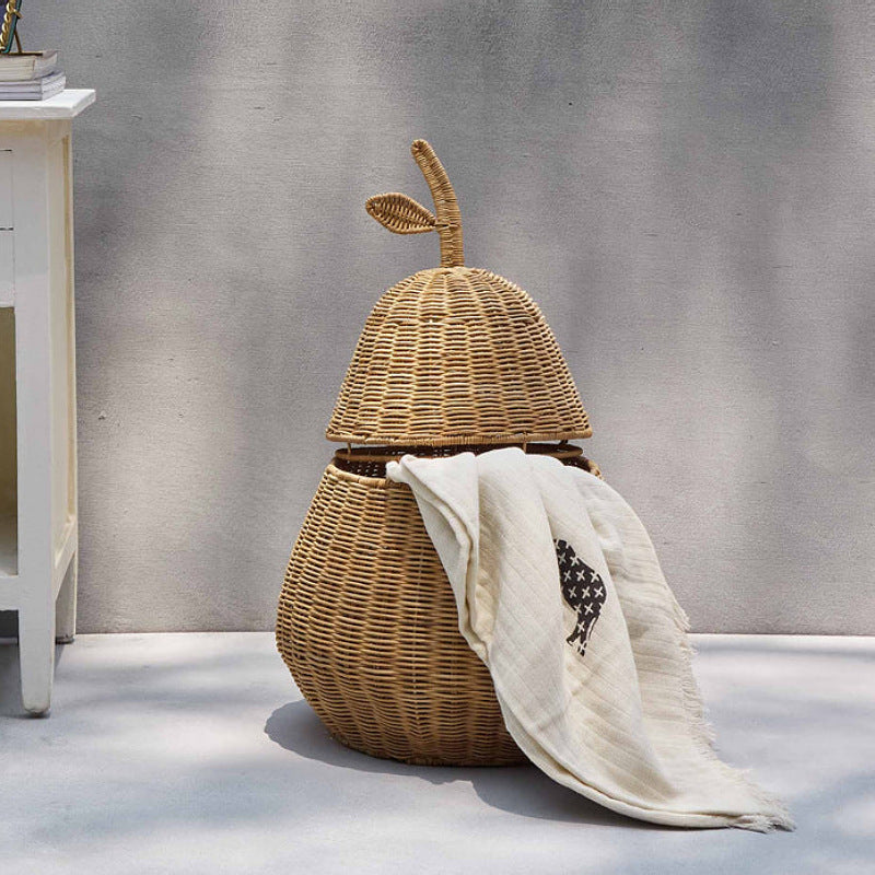 Playful Decorative Basket in Pear Shape | High & Bury