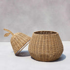 Playful Decorative Basket in Pear Shape | High & Bury