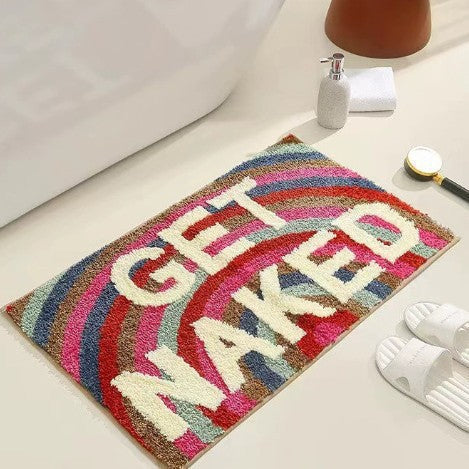 Playful Decorative Bath Mat | High & Bury
