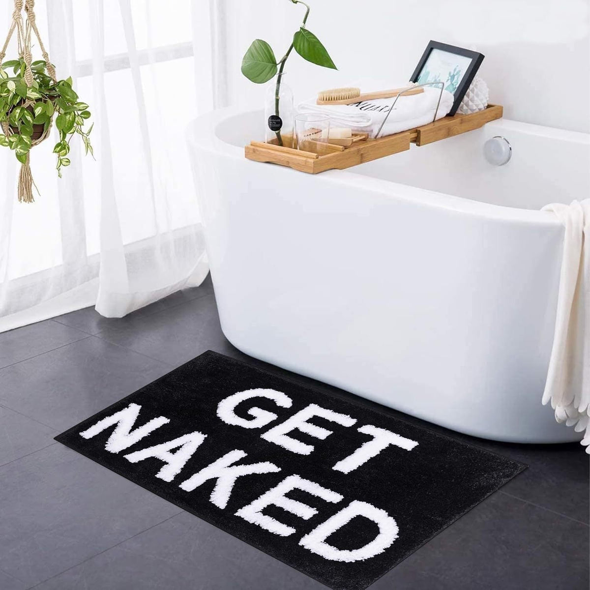 Playful Decorative Bath Mat | High & Bury