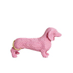 Playful Decorative Figure of a Sweet Dachshund | High & Bury