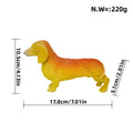 Playful Decorative Figure of a Sweet Dachshund | High & Bury