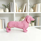 Playful Decorative Figure of a Sweet Dachshund | High & Bury