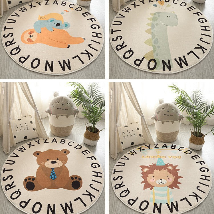 Playful Dinosaur-Themed Area Rug | High & Bury