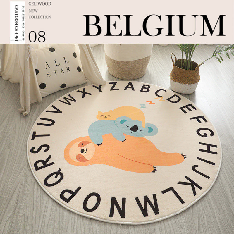 Playful Dinosaur-Themed Area Rug | High & Bury