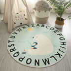 Playful Dinosaur-Themed Area Rug | High & Bury