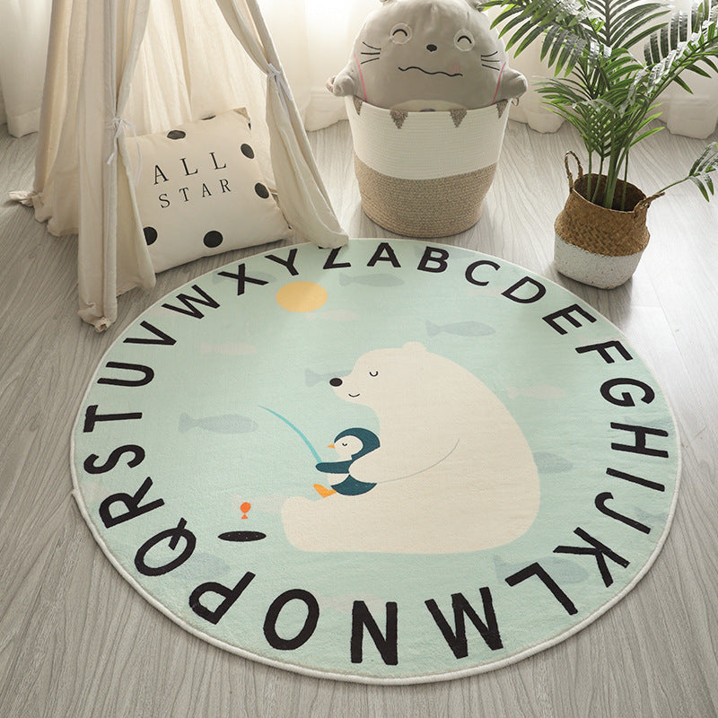 Playful Dinosaur-Themed Area Rug | High & Bury