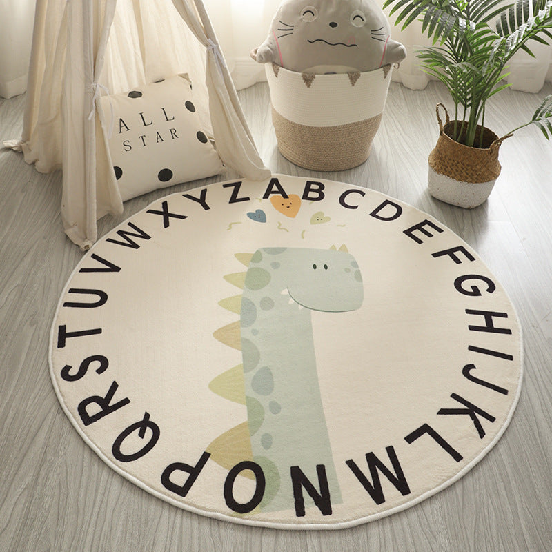 Playful Dinosaur-Themed Area Rug | High & Bury
