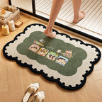 Playful Dog-Themed Bath Rug | High & Bury