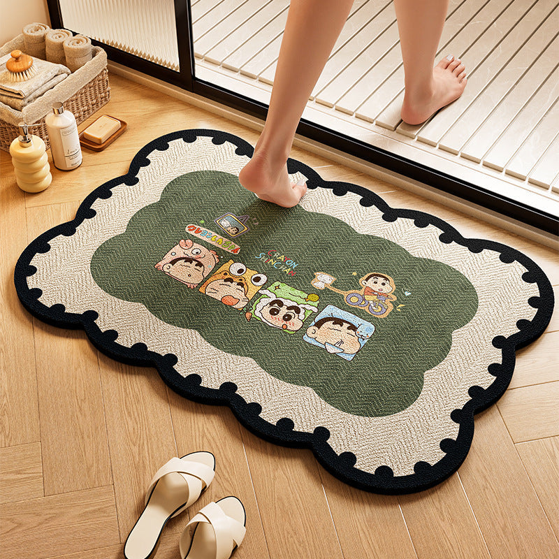 Playful Dog-Themed Bath Rug | High & Bury
