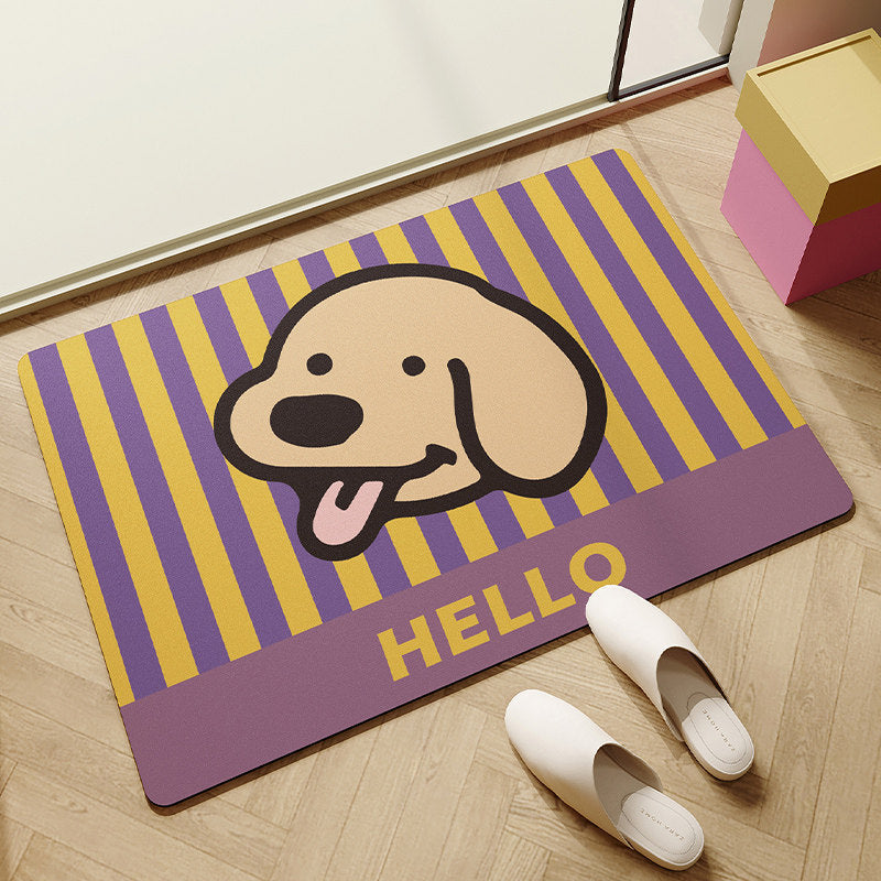 Playful Dog-Themed Welcome Mat | High & Bury