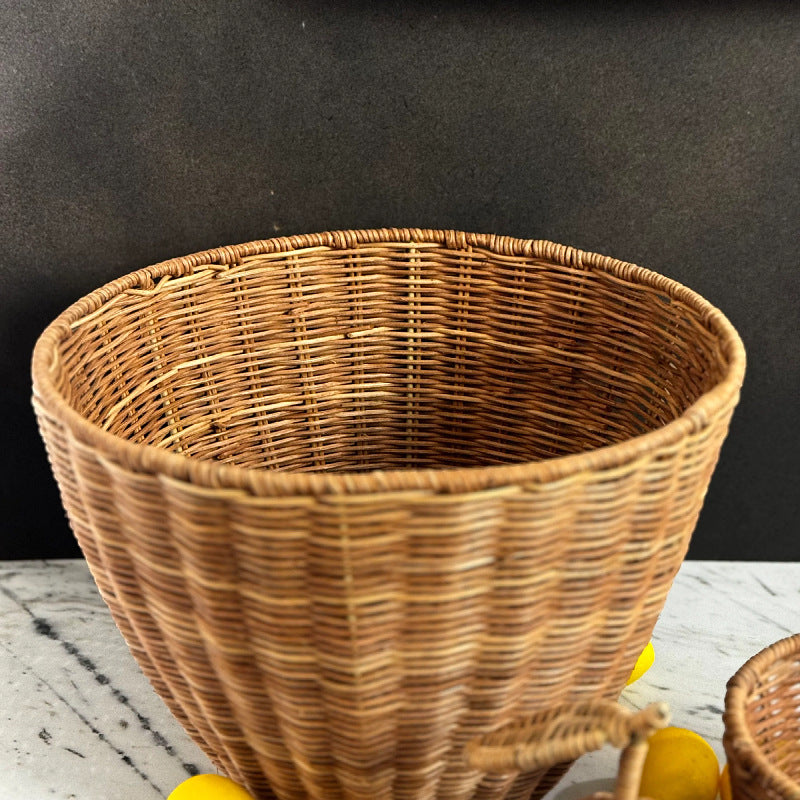 Playful Fruit Basket with Lid | High & Bury