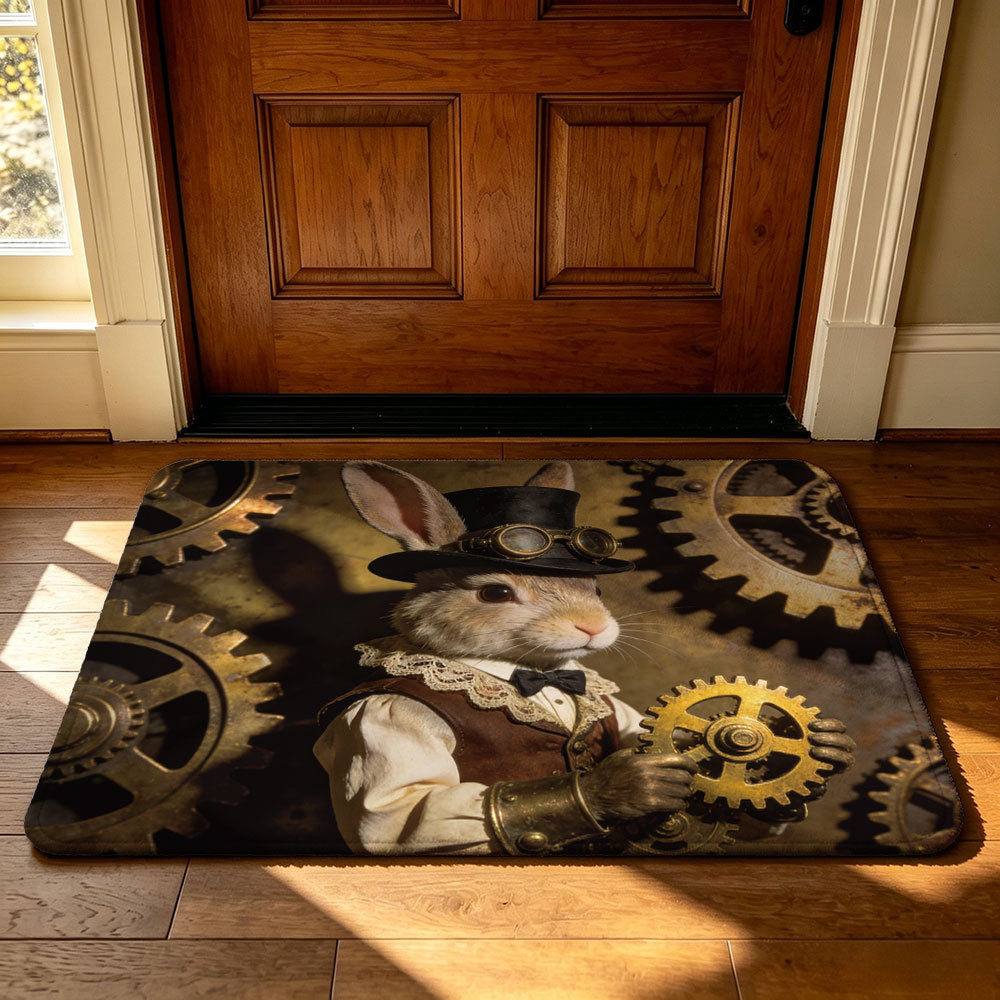 Playful Garden-Themed Area Mat | High & Bury