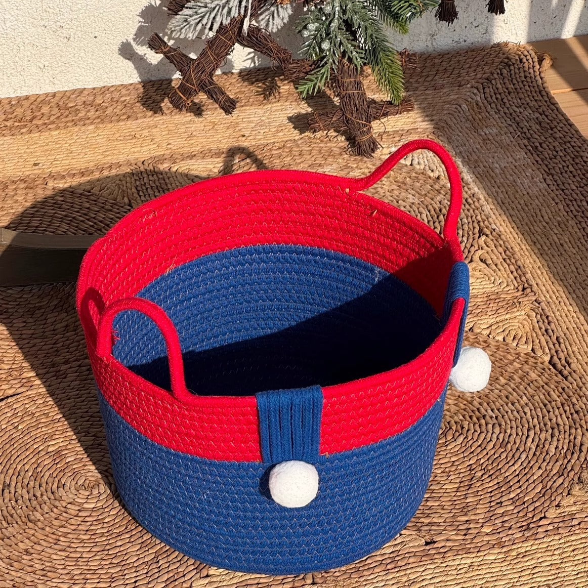 Playful Handmade Storage Basket | High & Bury