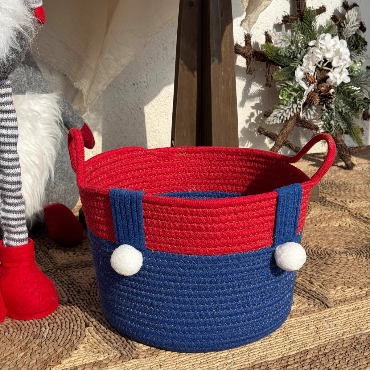 Playful Handmade Storage Basket | High & Bury