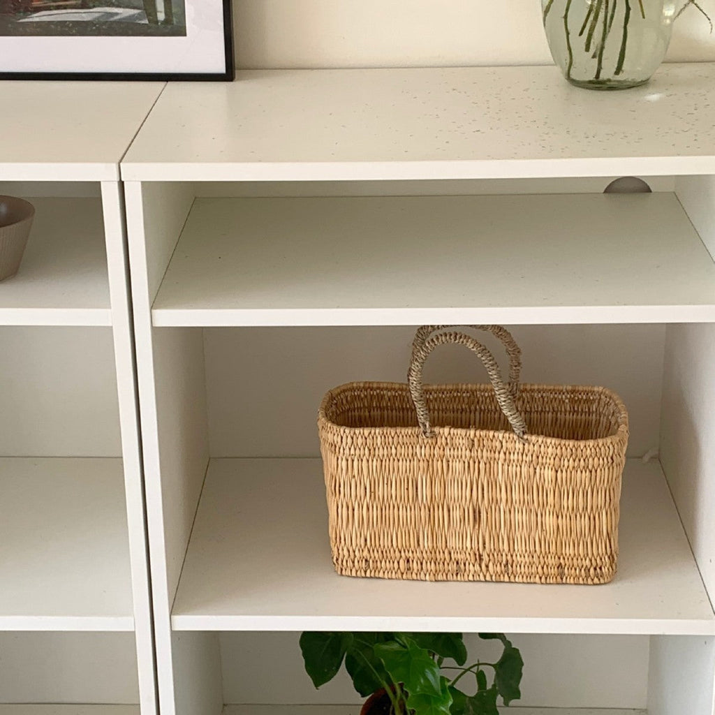 Playful Handwoven Shopping Bag | High & Bury