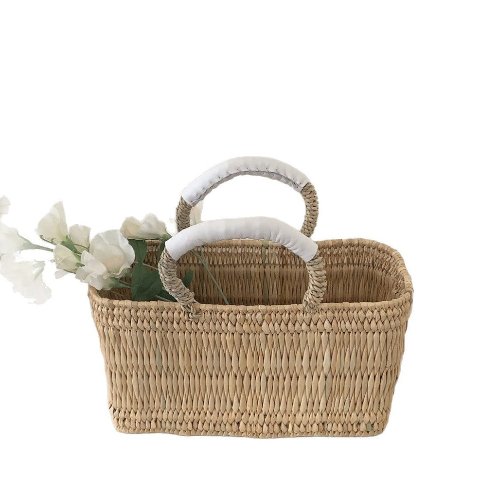 Playful Handwoven Shopping Bag | High & Bury