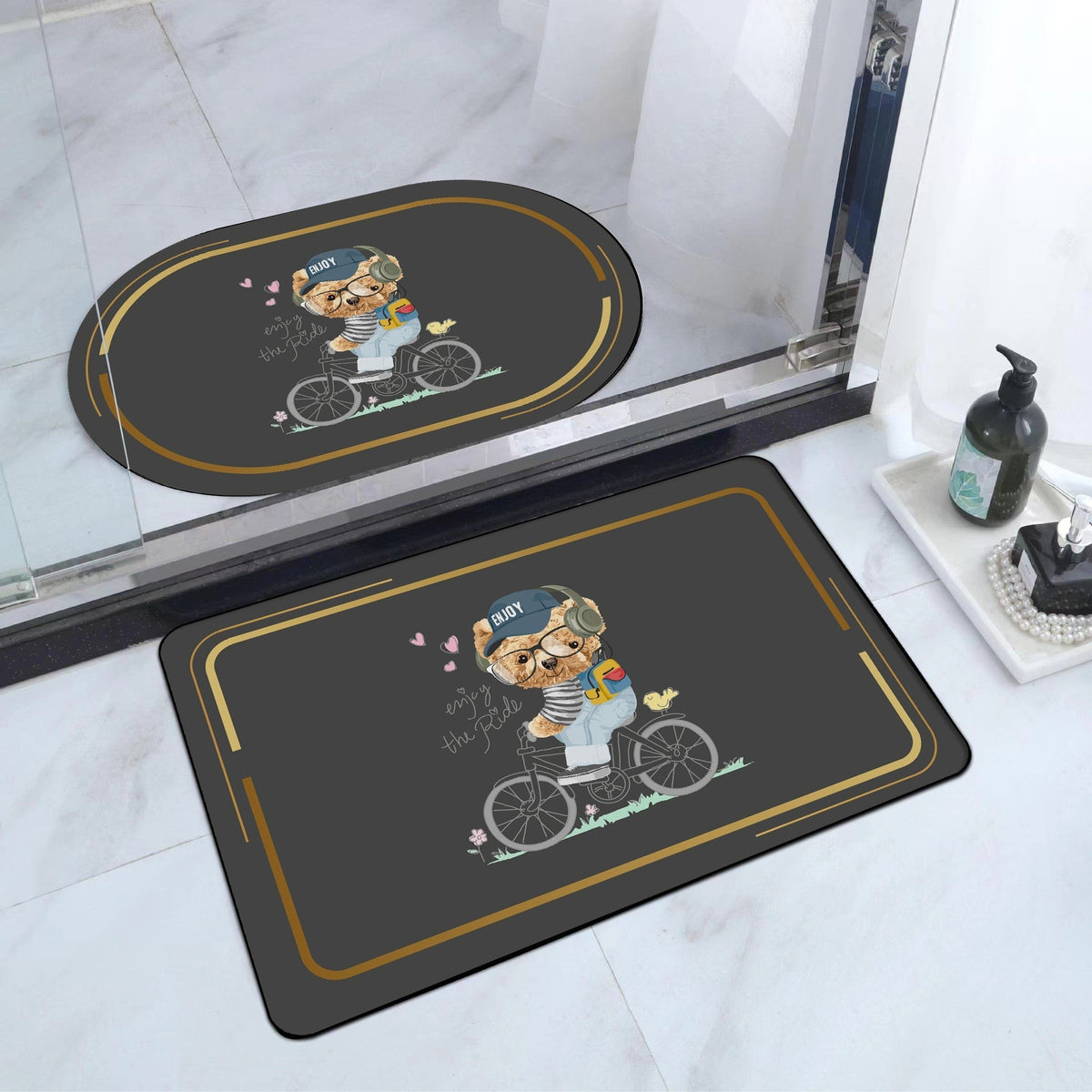 Playful Pet-Themed Area Mat | High & Bury