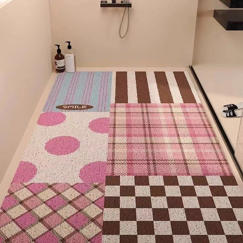 Playful Puppy-Themed Non-Slip Bathroom Mat | High & Bury