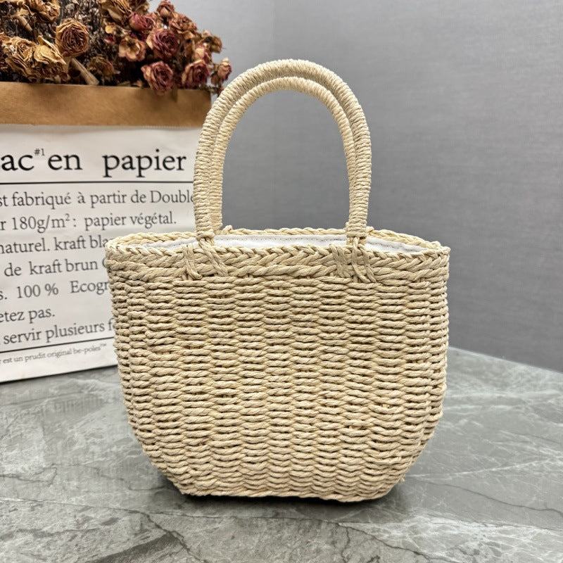 Playful Rattan Handbag | High & Bury