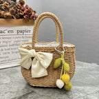 Playful Rattan Handbag | High & Bury