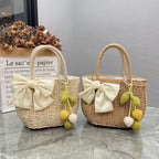 Playful Rattan Handbag | High & Bury