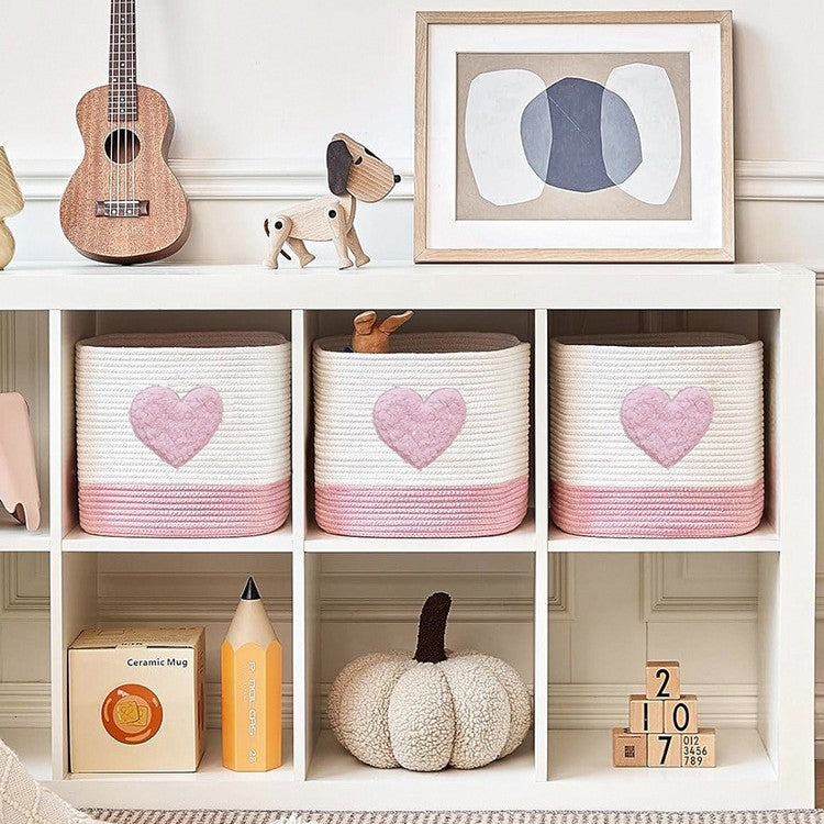 Playful Storage Basket Handwoven | High & Bury