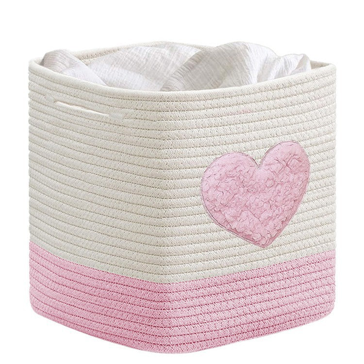 Playful Storage Basket Handwoven | High & Bury