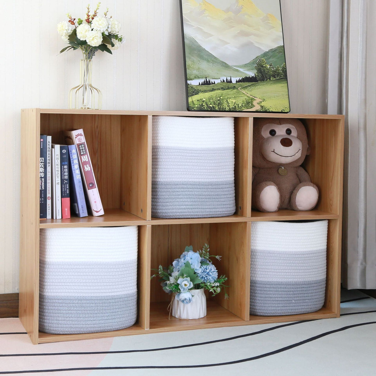 Playful Storage Basket Handwoven | High & Bury