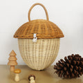 Playful Storage Basket in Acorn Design | High & Bury
