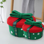Playful Storage Basket in Bunny Design Soft Textile | High & Bury