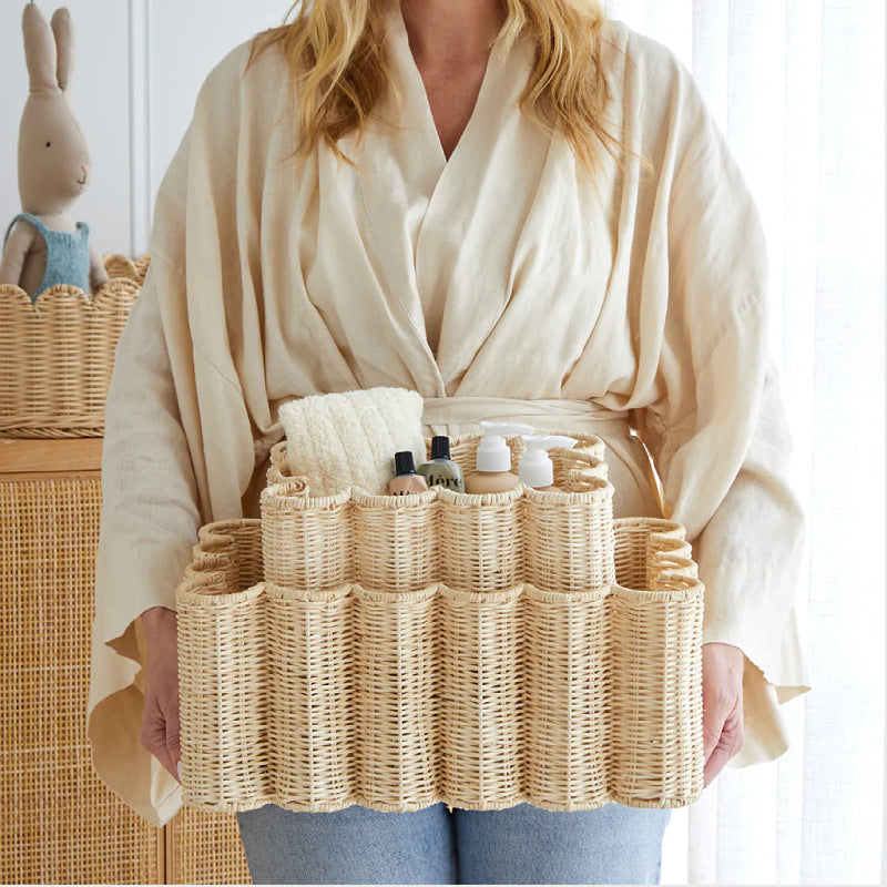 Playful Storage Basket in Flower Design | High & Bury