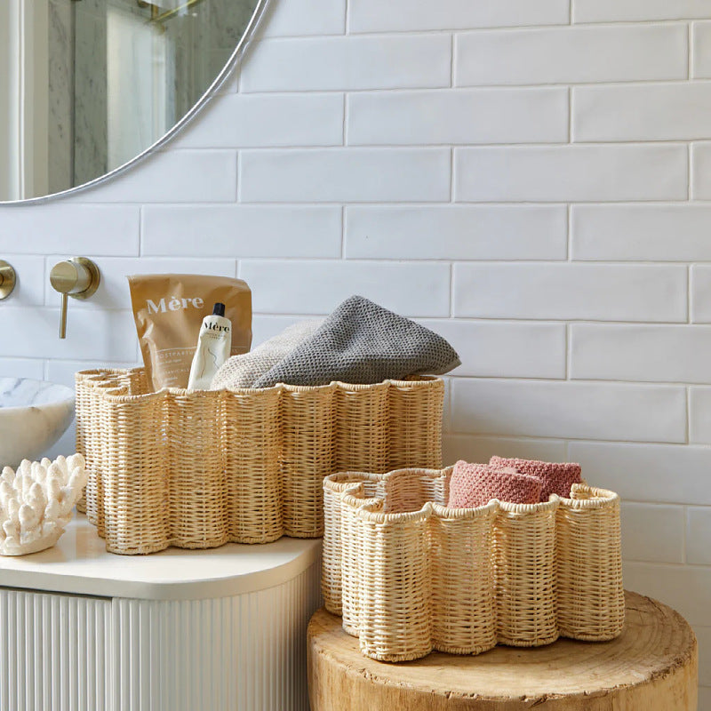 Playful Storage Basket in Flower Design | High & Bury
