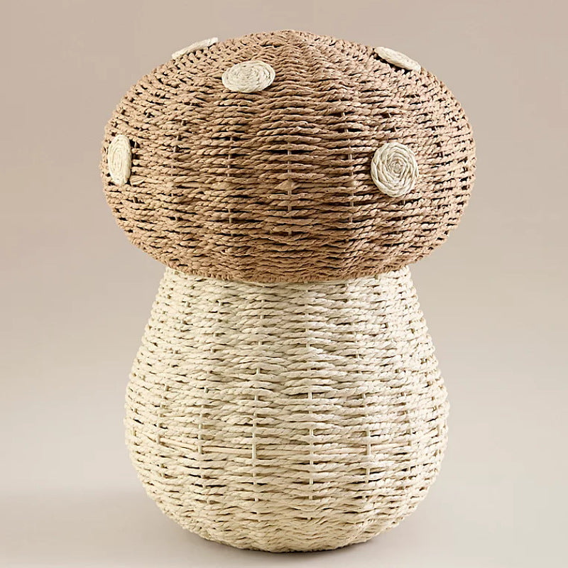 Playful Storage Basket in Mushroom Design | High & Bury