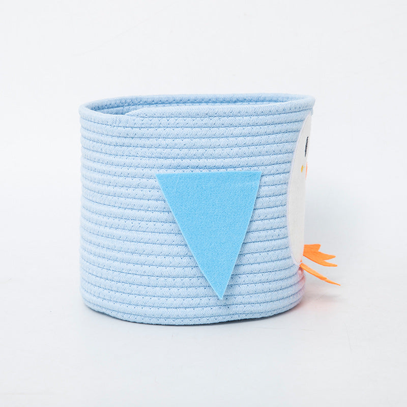 Playful Storage Basket in Penguin Design | High & Bury