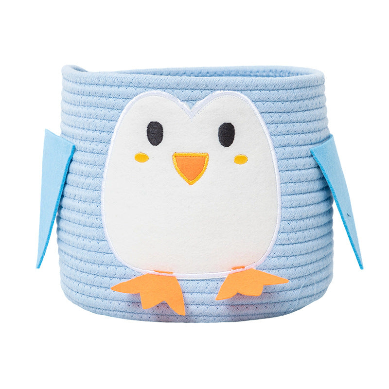 Playful Storage Basket in Penguin Design | High & Bury