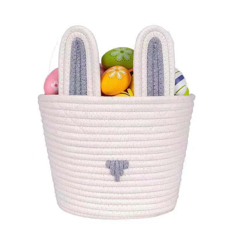 Playful Storage Basket in Rabbit Design | High & Bury
