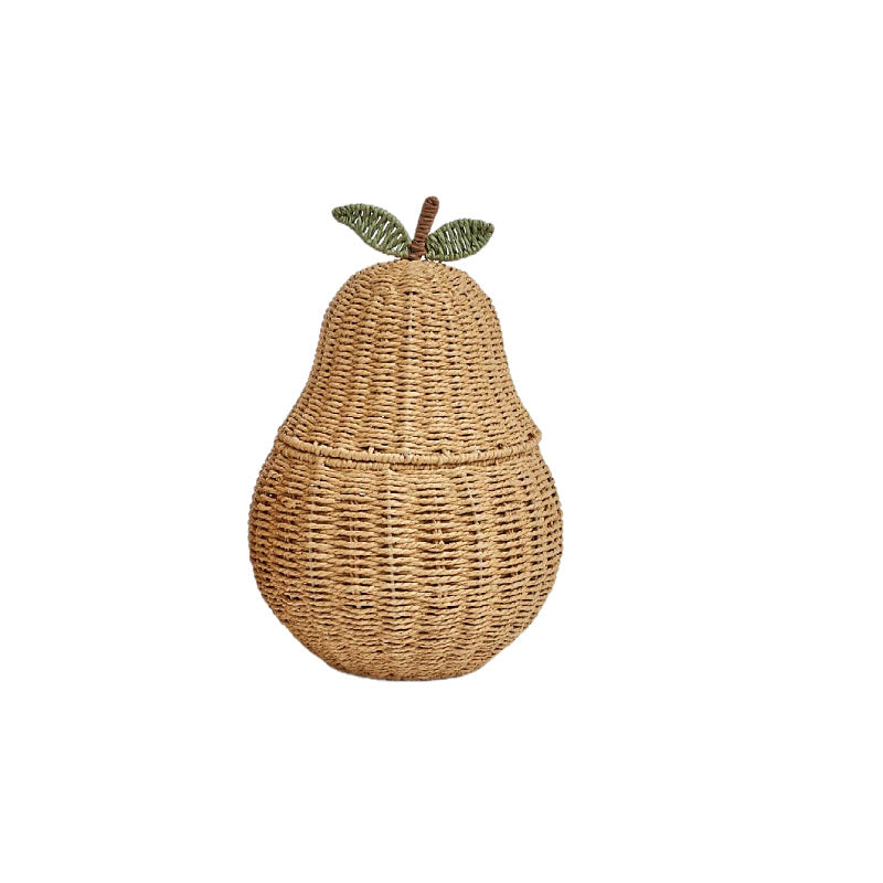 Playful Storage Basket in the Shape of a Pear | High & Bury