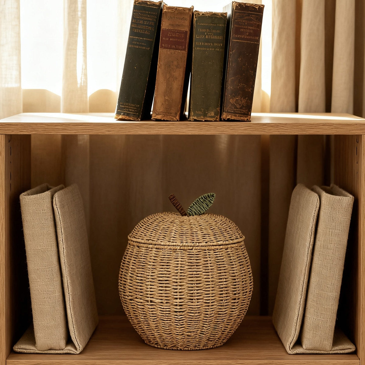 Playful Storage Basket in Wave Design | High & Bury