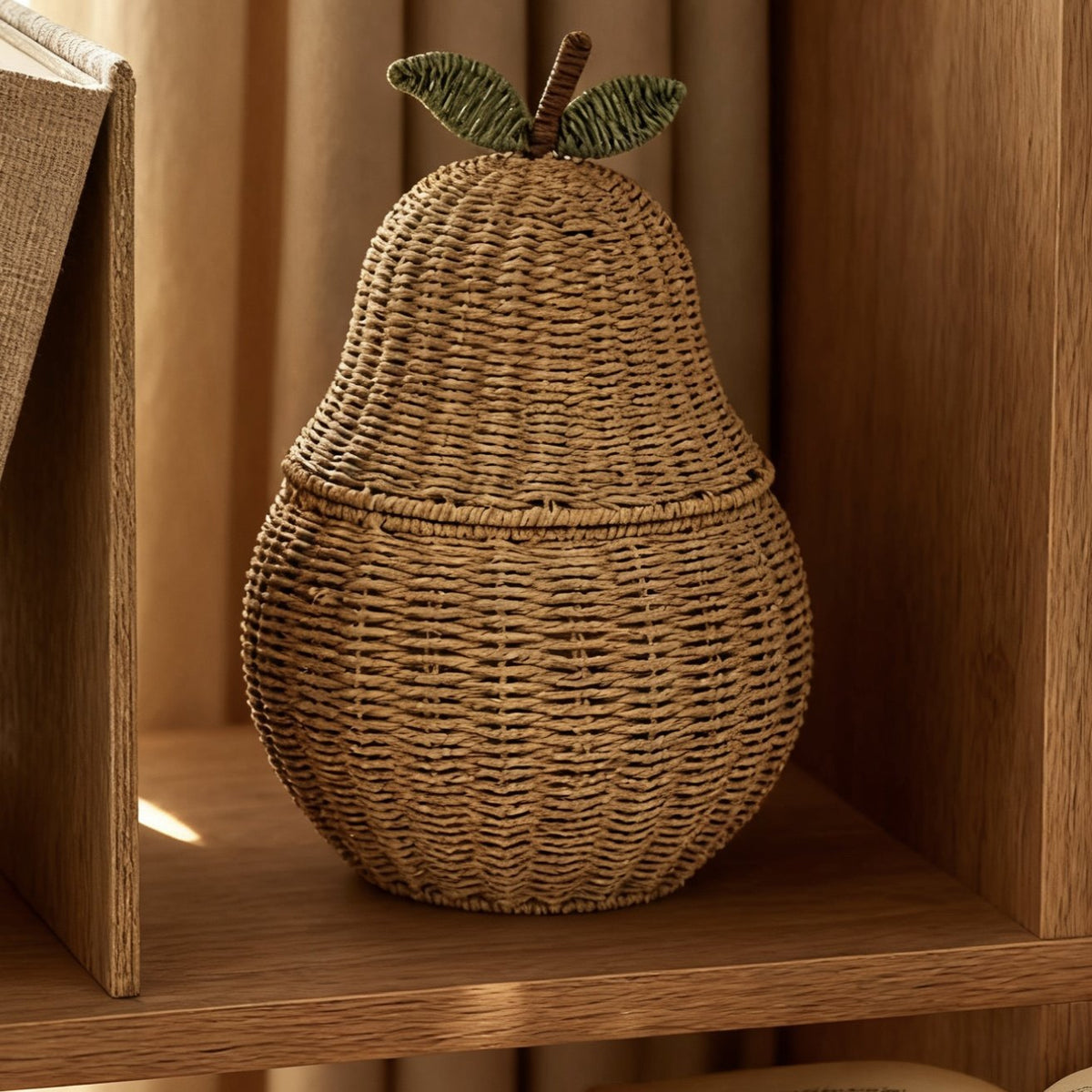 Playful Storage Basket in Wave Design | High & Bury