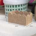Playful Storage Basket in Wave Design | High & Bury