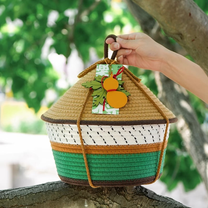 Playful Storage Basket Soft Textile | High & Bury