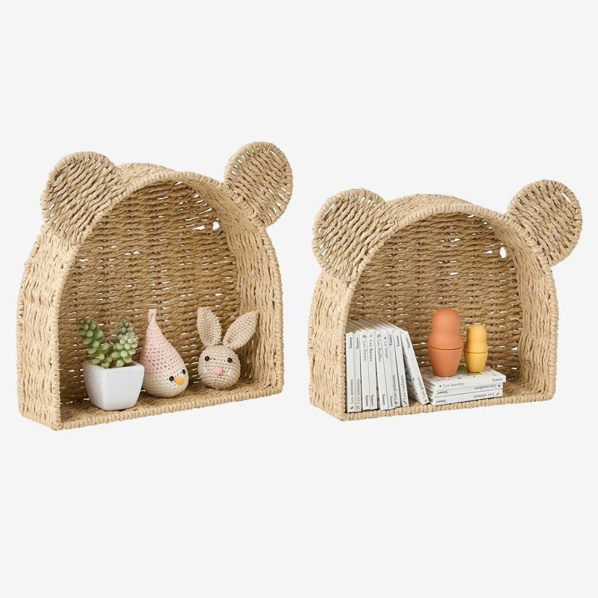 Playful Storage Basket with Ears | High & Bury
