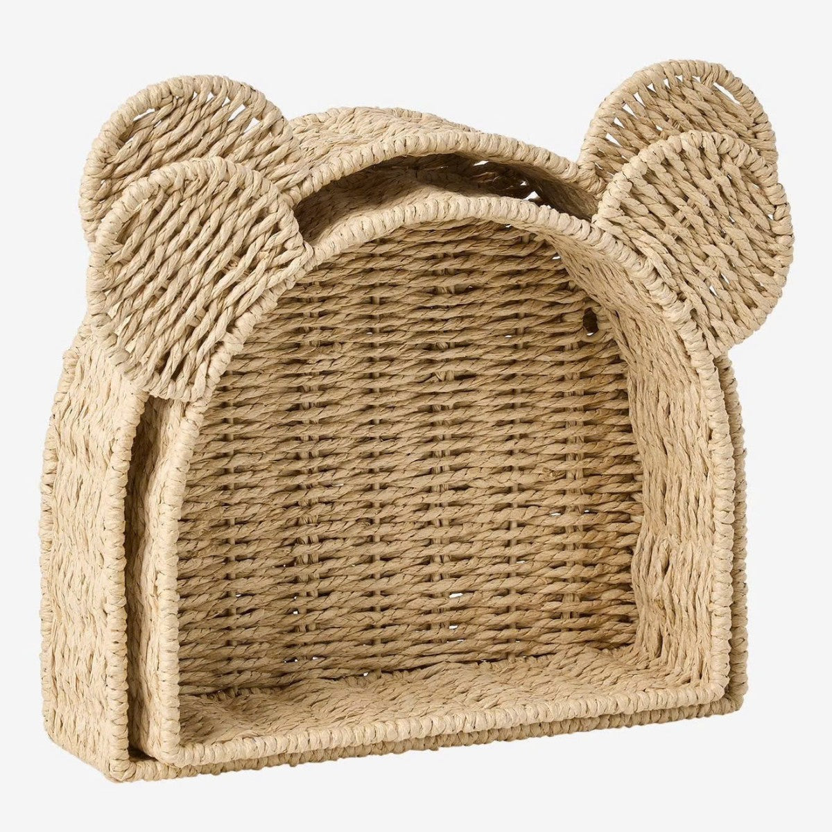 Playful Storage Basket with Ears | High & Bury