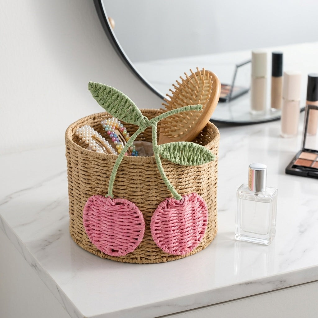 Playful Storage Basket with Fruit Design | High & Bury