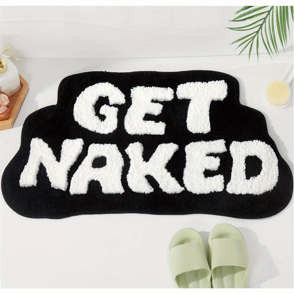 Playful Text Bath Mat | High & Bury