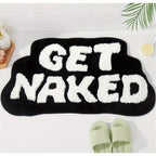 Playful Text Bath Mat | High & Bury