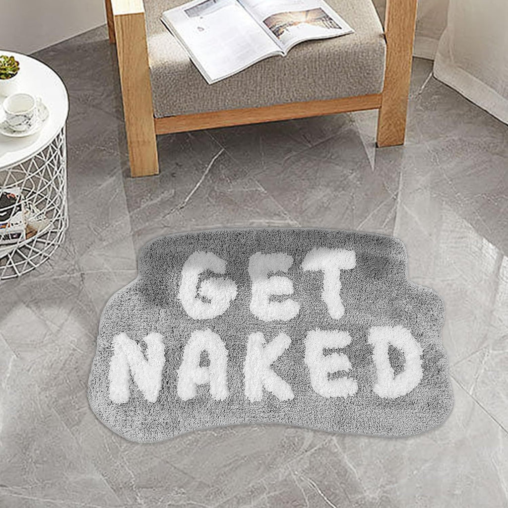 Playful Text Bath Mat | High & Bury
