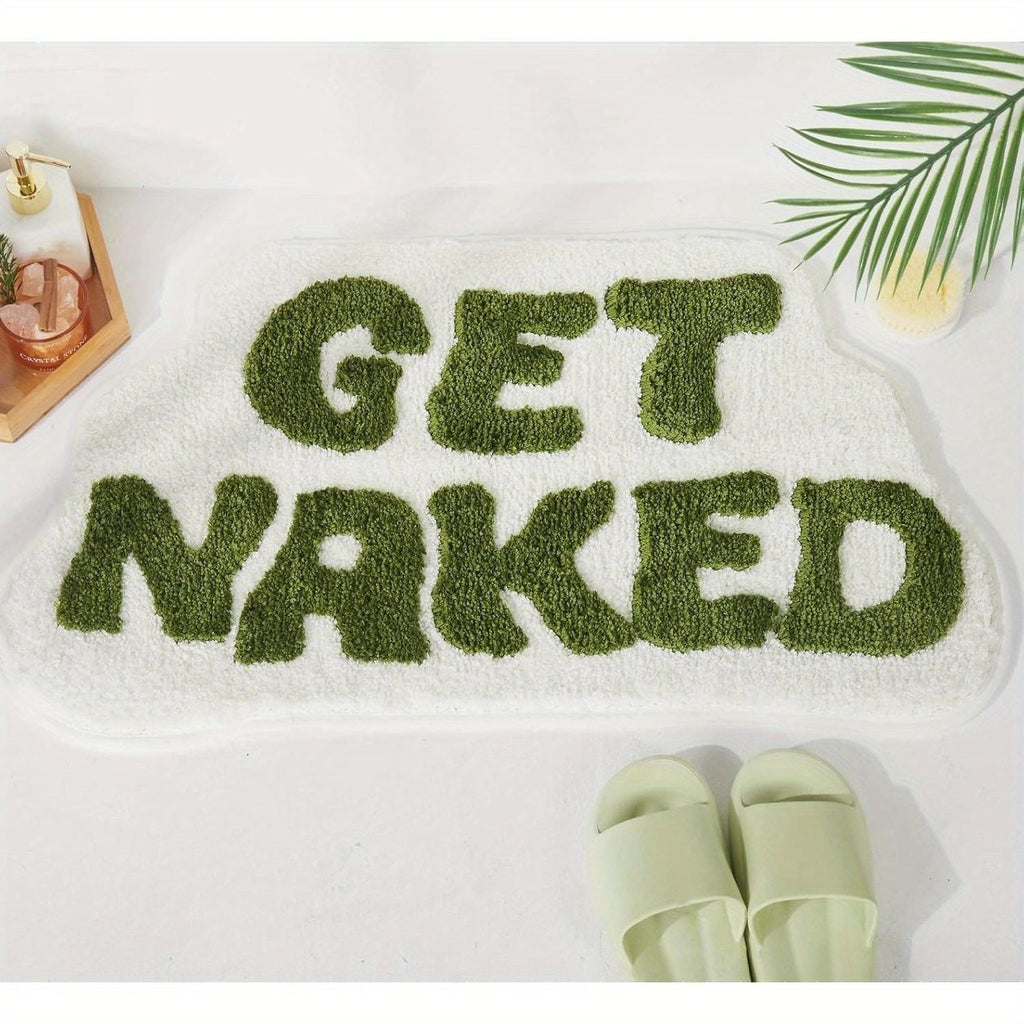 Playful Text Bath Mat | High & Bury